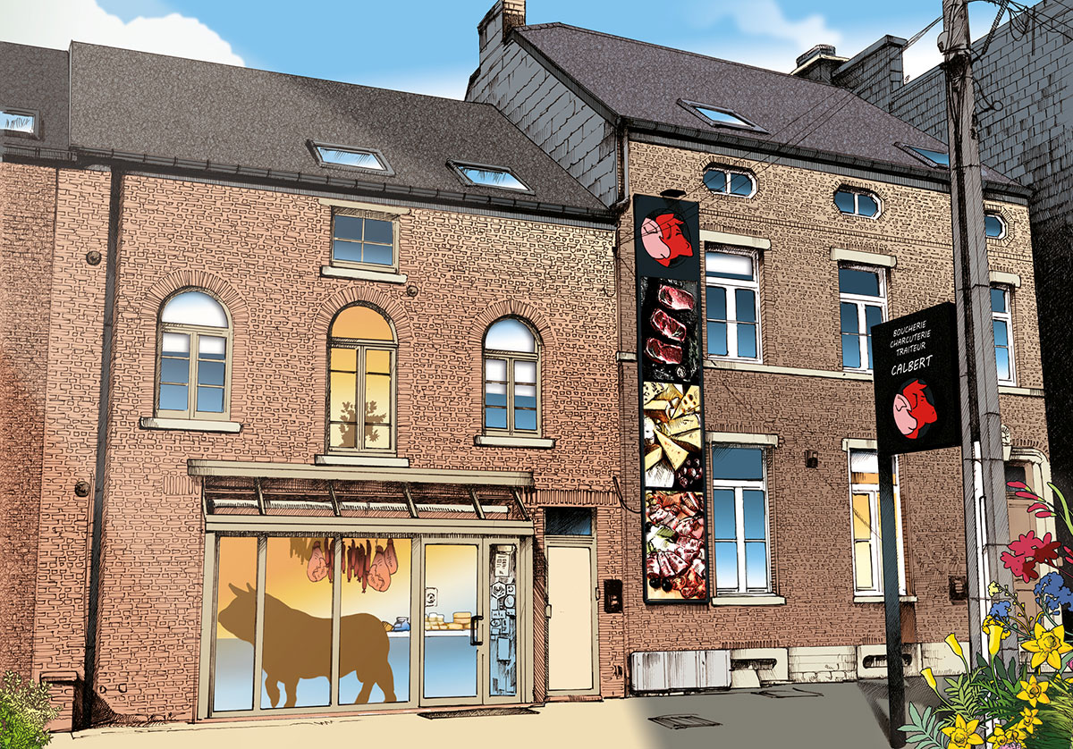  Boucherie Charcuterie Traiteur Artisanale Calbert & fils à Orp-le-Grand (Wallonie - Belgique)